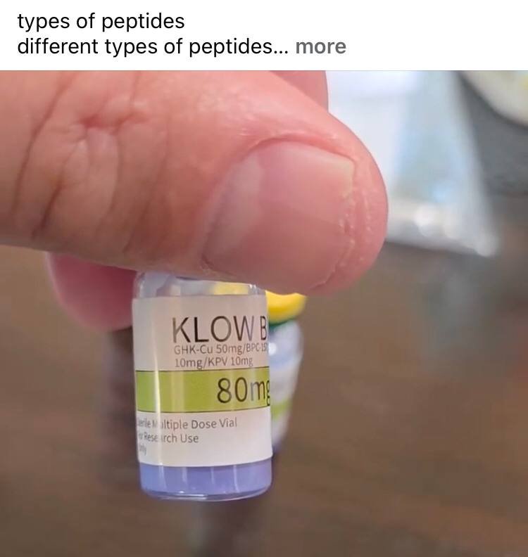 Buy Klow peptides online